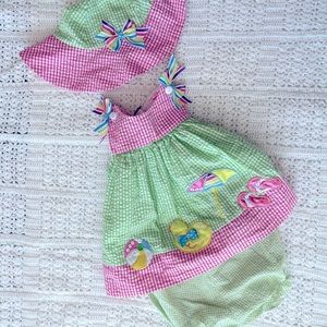 6m Rare Editions Seersucker Dress